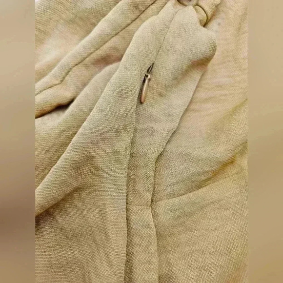 Topshop Womens Size 6 Yellow Wrap Dress - Picture 12 of 14